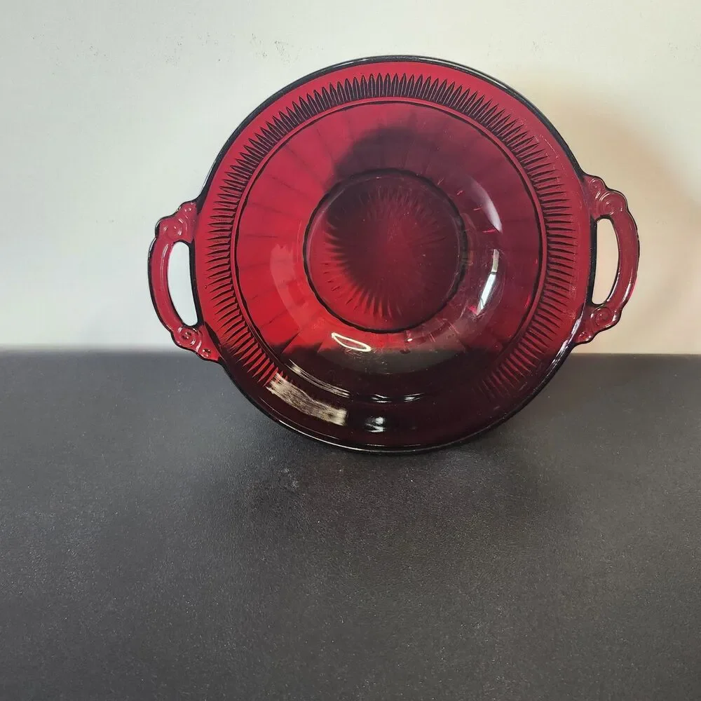 Vintage Coronation Ruby Red 8